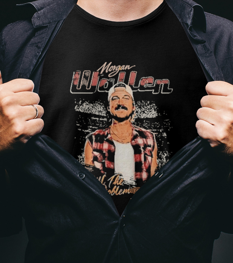 Morgan Wallen Still The Problem Tour 2026 Flannel T-Shirt