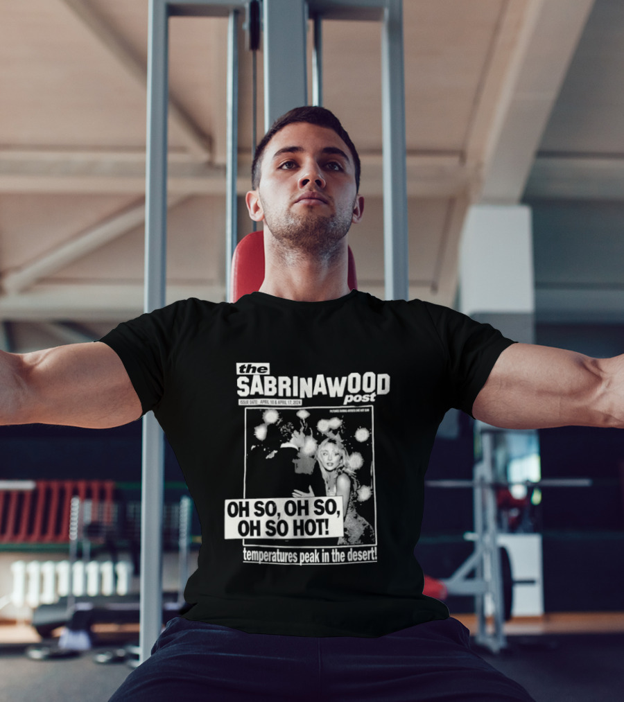 The SABRINAWOOD Post OH SO, OH SO, OH SO HOT! Temperatures Past 8 In The South T-Shirt