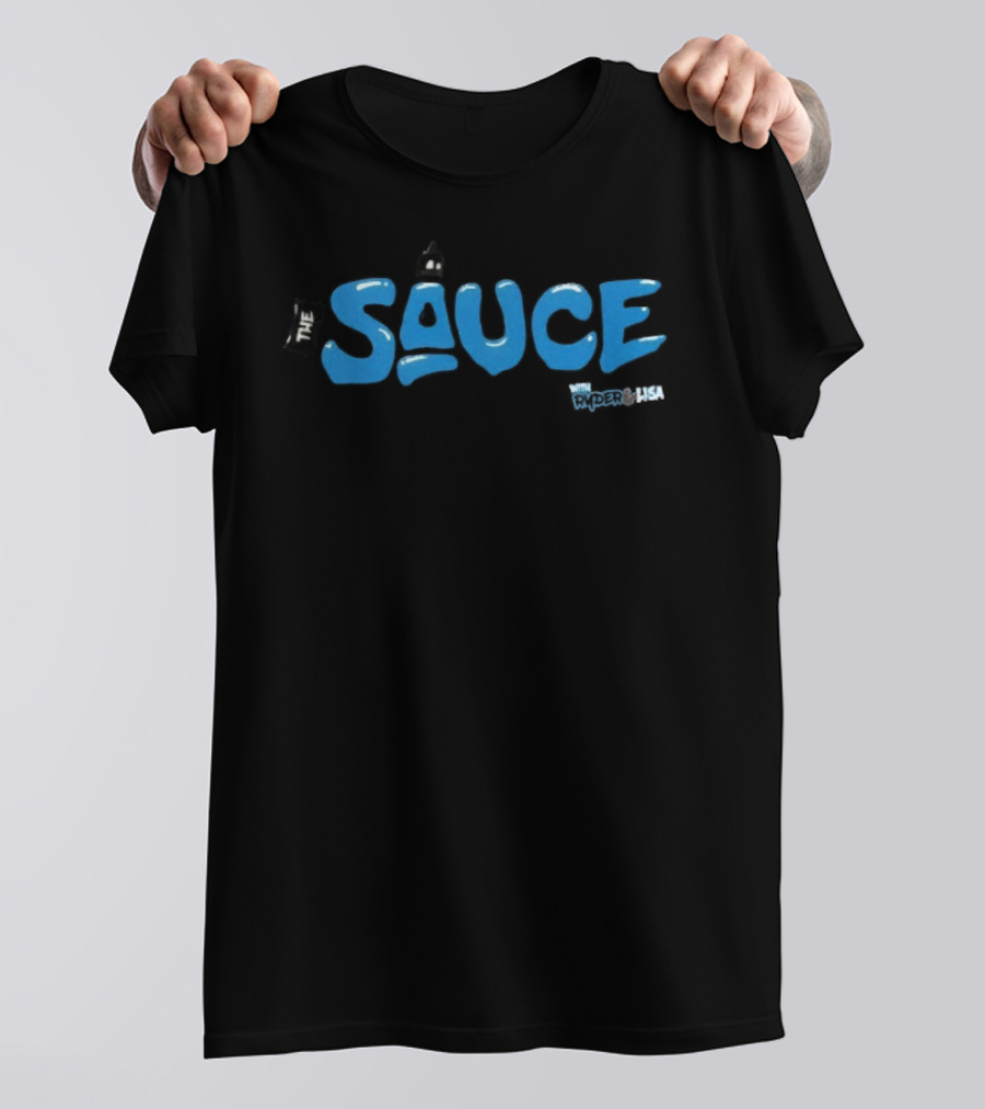 The Sauce Ryder And Lisa Edmonton Oilers Collaboration T-Shirt