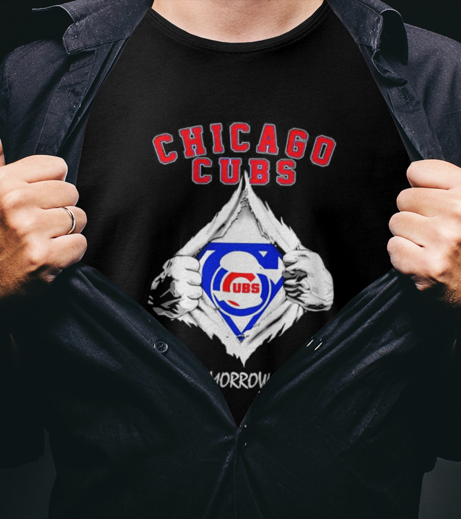 Chicago Cubs Blood Inside Me Today Tomorrow Forever T-Shirt