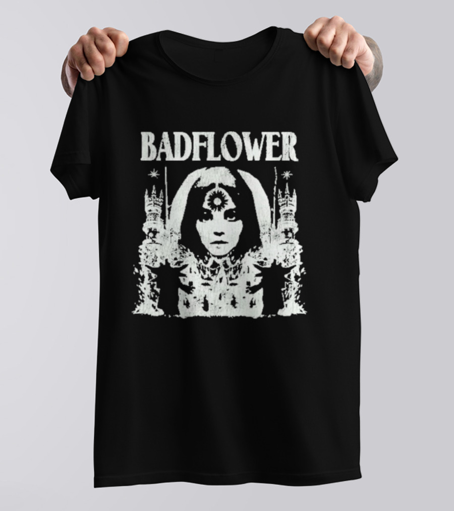 Badflower Spiritual Woman Mystical Symbolism T-Shirt