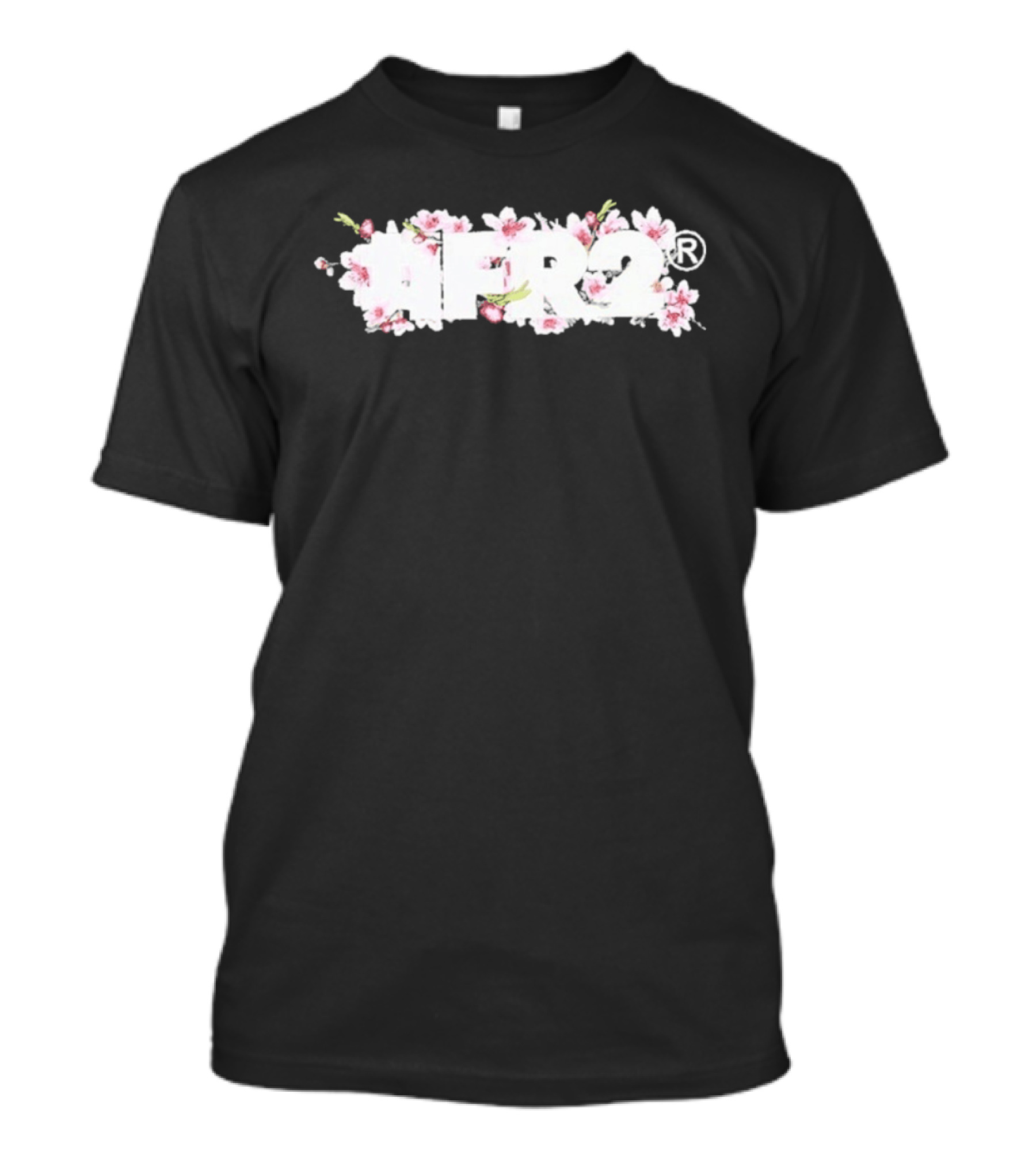 FR2 Embroidery Sakura Cherry Blossoms T-Shirt