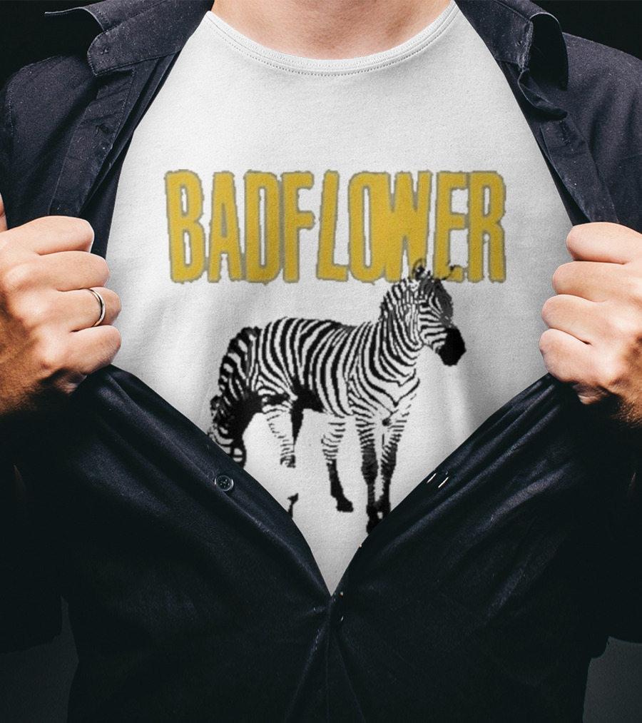 Badflower Zebra T-Shirt