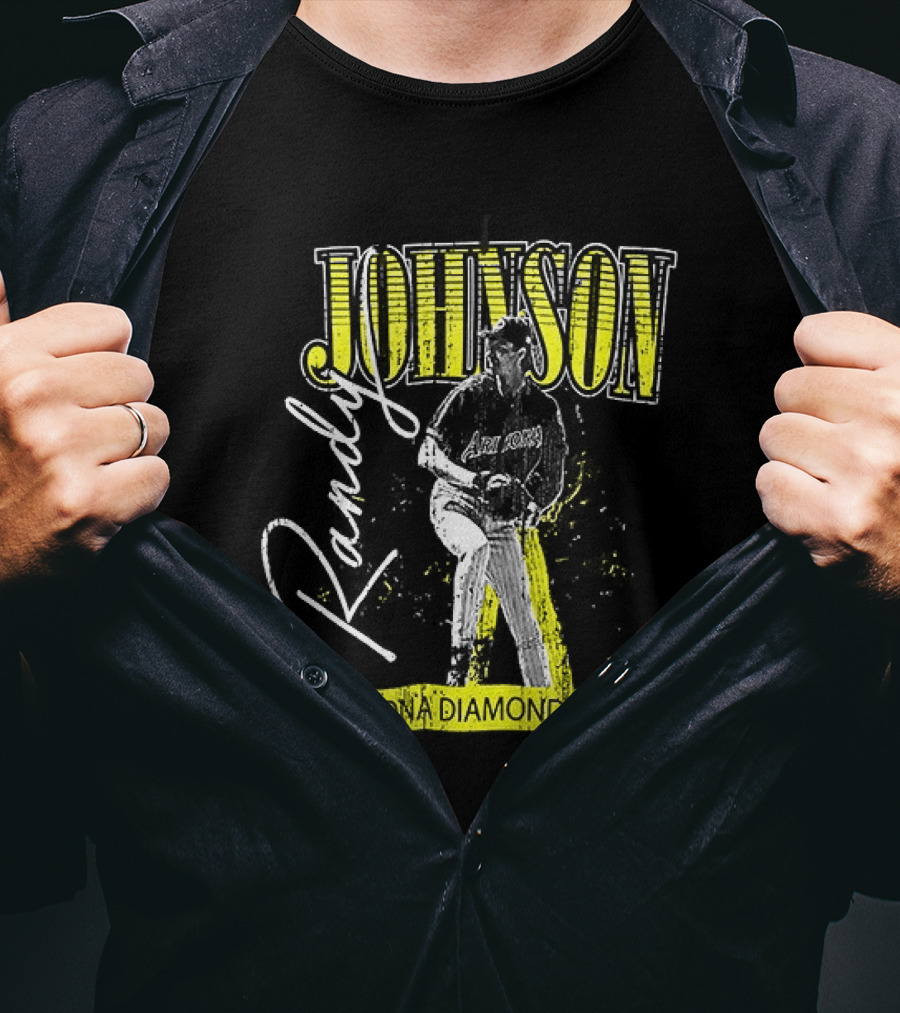 Randy Johnson Arizona Diamondbacks Baseball Legend T-Shirt