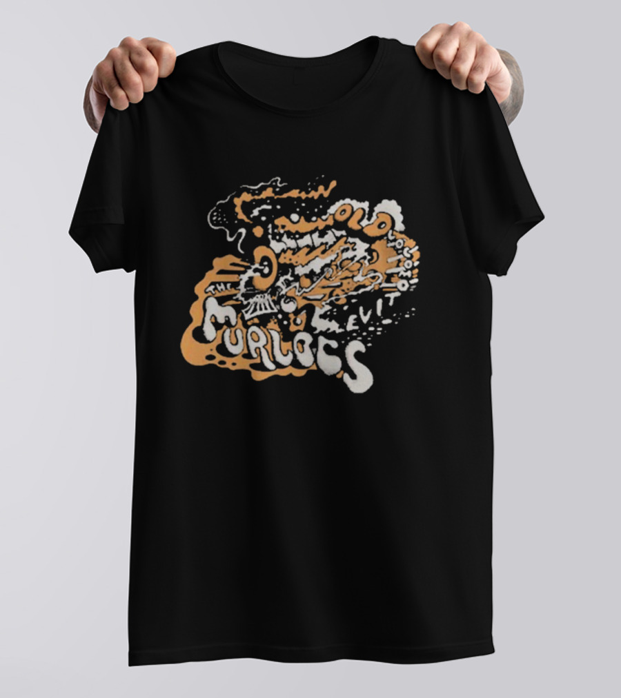The Murlocs Old Locomotive Psychedelic Lettering T-Shirt