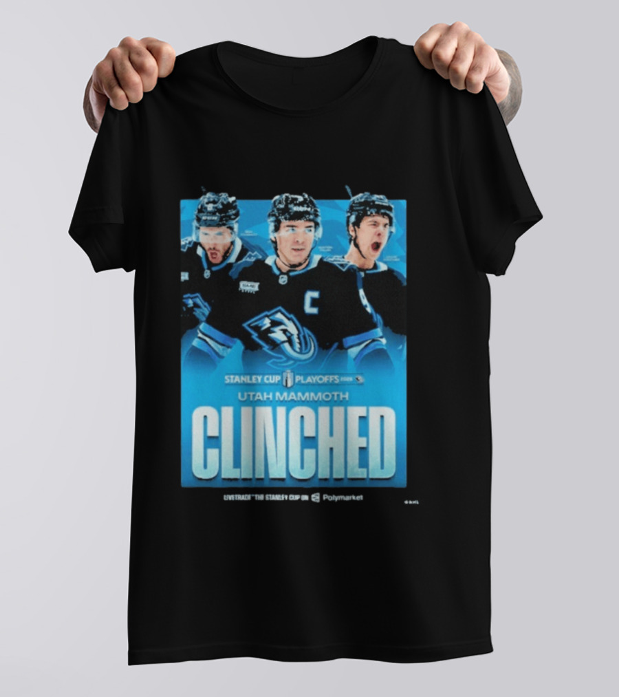 Utah Mammoth Clinched Stanley Cup Playoffs 2026 T-Shirt