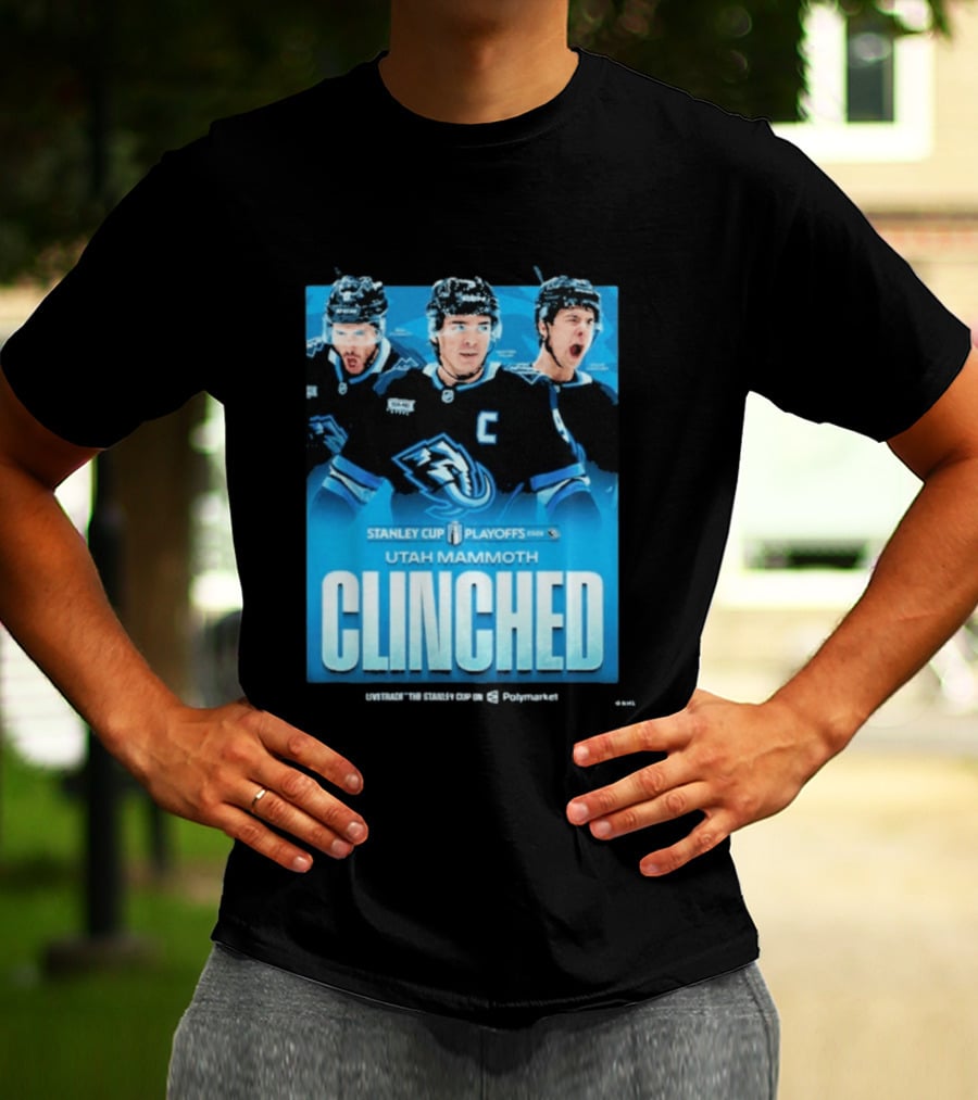 Utah Mammoth Clinched Stanley Cup Playoffs 2026 T-Shirt