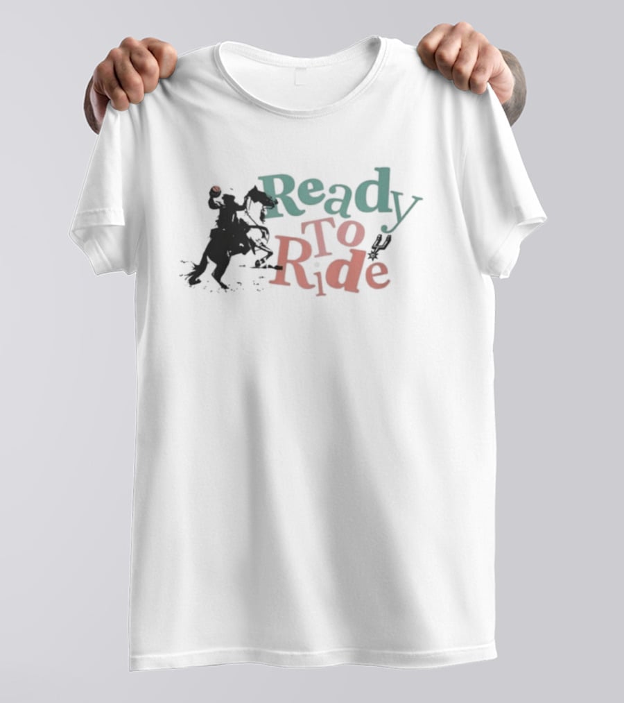 Ready To Ride Cowboy T-Shirt