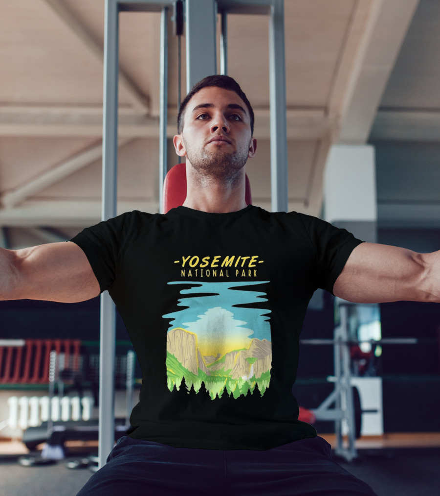Yosemite National Park Scenic Nature Vista T-Shirt