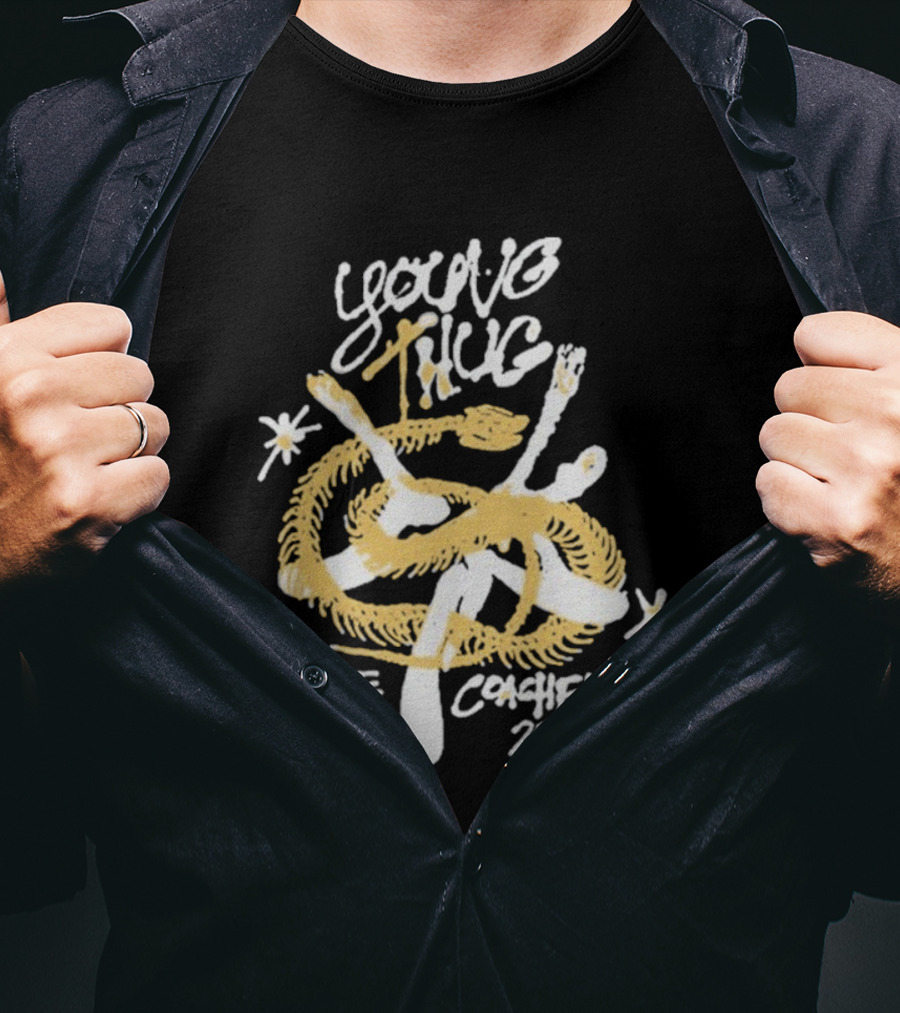 Young Thug Coachella 2026 Desert Performance Snake T-Shirt