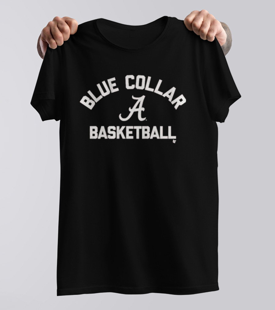 Alabama Crimson Tide A Blue Collar Basketball T-Shirt
