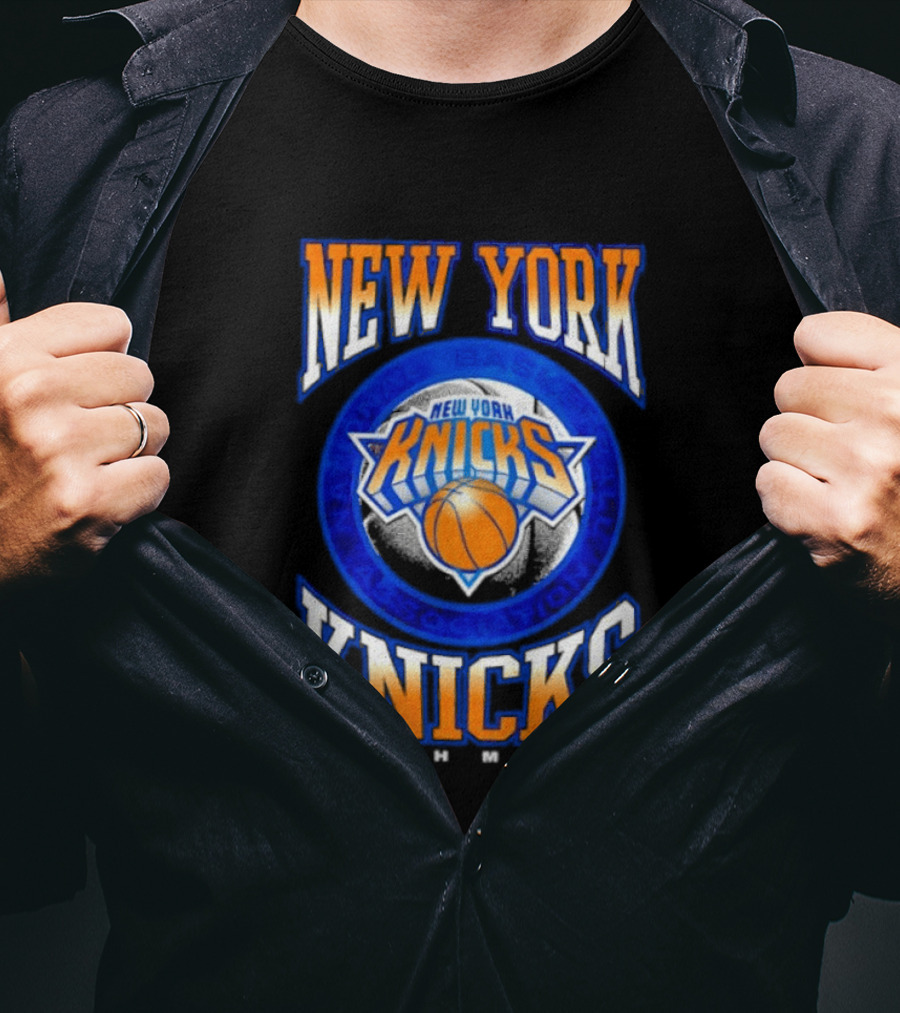 New York Knicks Authmade Basketball New York Knicks T-Shirt