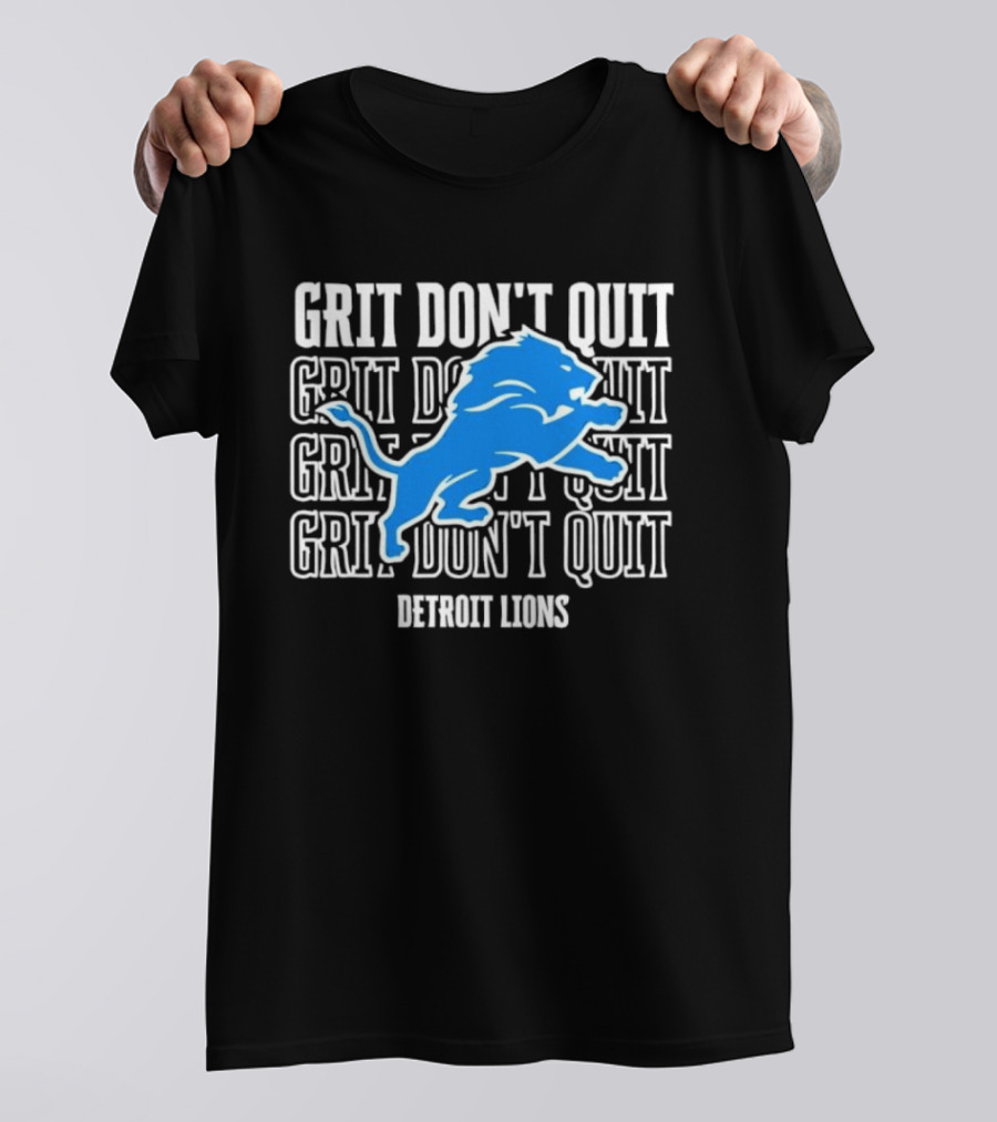Grit Don’t Quit Detroit Lions Classic T-Shirt