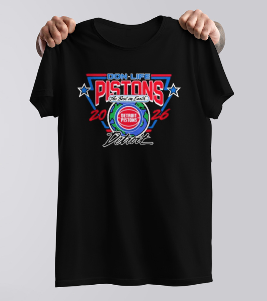 Detroit Pistons Don Life 313 Day 2026 By Big Sean T-Shirt