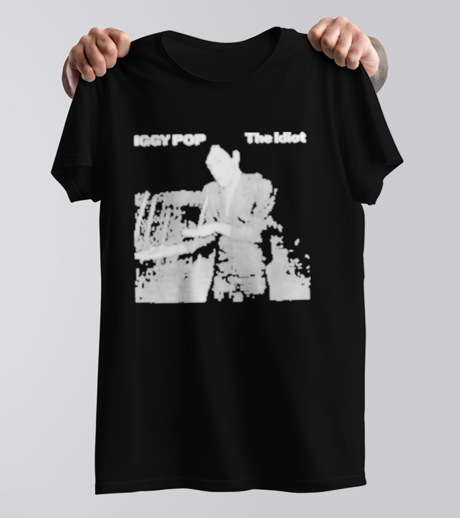 Iggy Pop The Idiot Album Artwork Cover T-Shirt