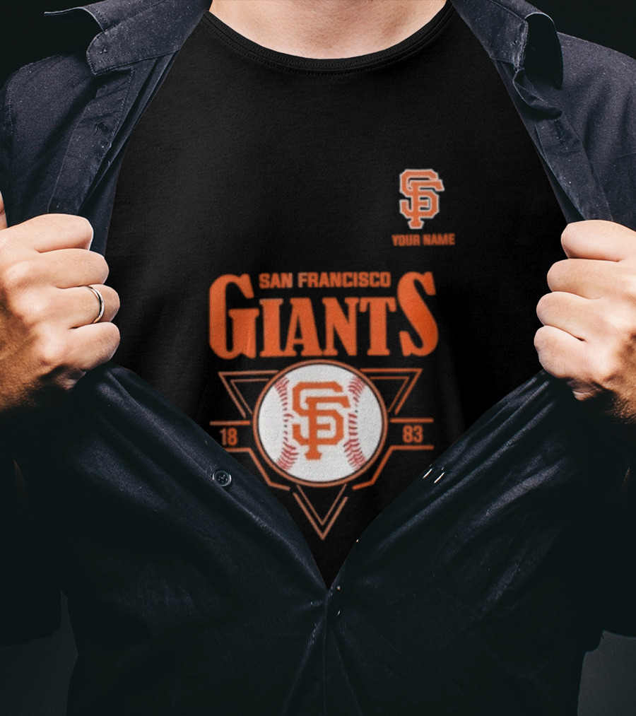 San Francisco Giants 1883 Baseball SF Team T-Shirt
