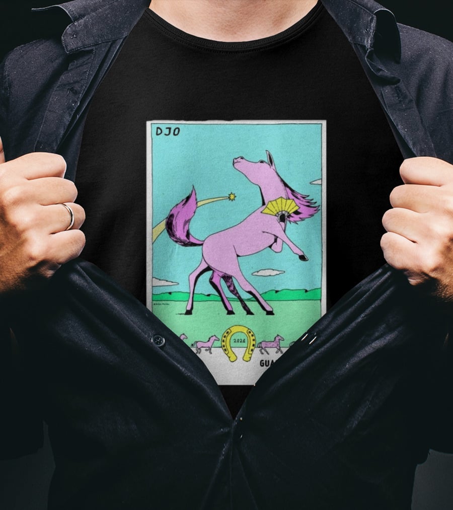 Djo 2026 Guadalajara March 27 Mexico Purple Horse T-Shirt