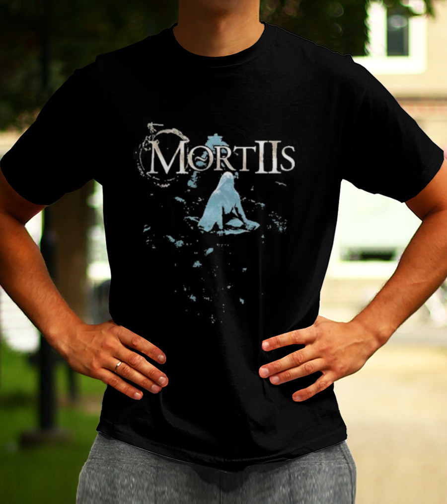 Mortiis Violent Silence Blue T-Shirt