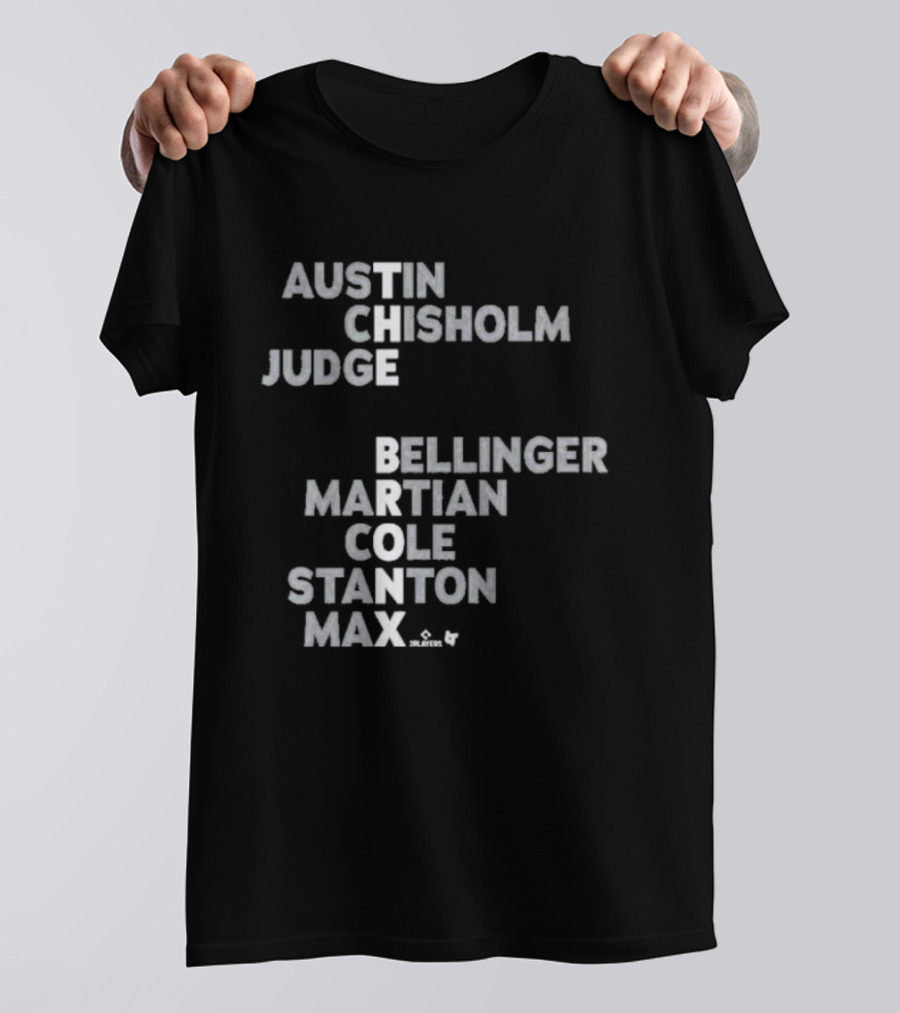 Austin Chisholm Judge Bellinger Martian Cole Stanton Max Bronx 2026 T-Shirt