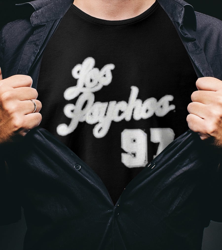 Los Psychos 97 Throwback The Psycho Realm Rare T-Shirt