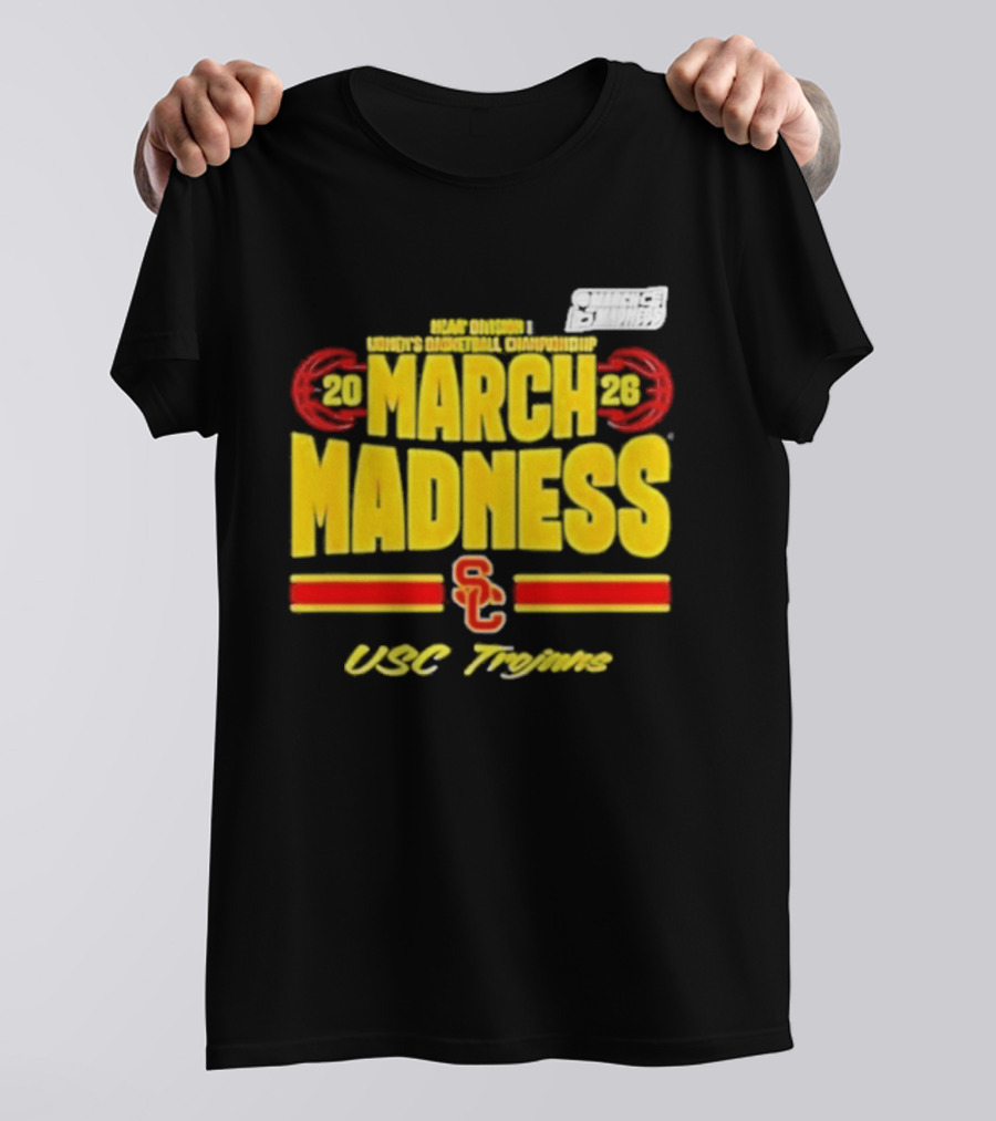 USC Trojans March Madness 2026 Women's Basketball T-Shirt
