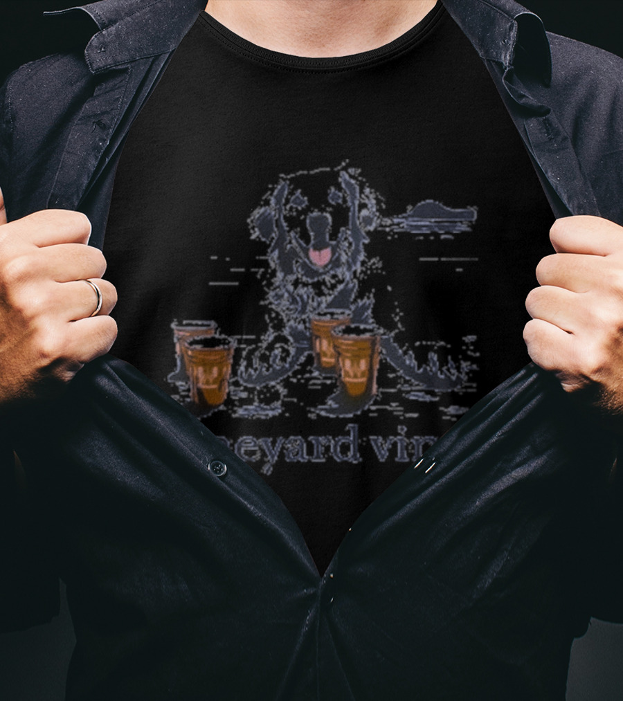 Vineyard Vines X Whataburger Collaboration With Dog And Cups T-Shirt