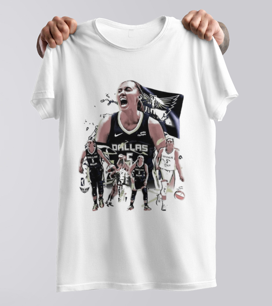 Demar Derozan Paige Bueckers Dallas Wings Basketball Athlete T-Shirt