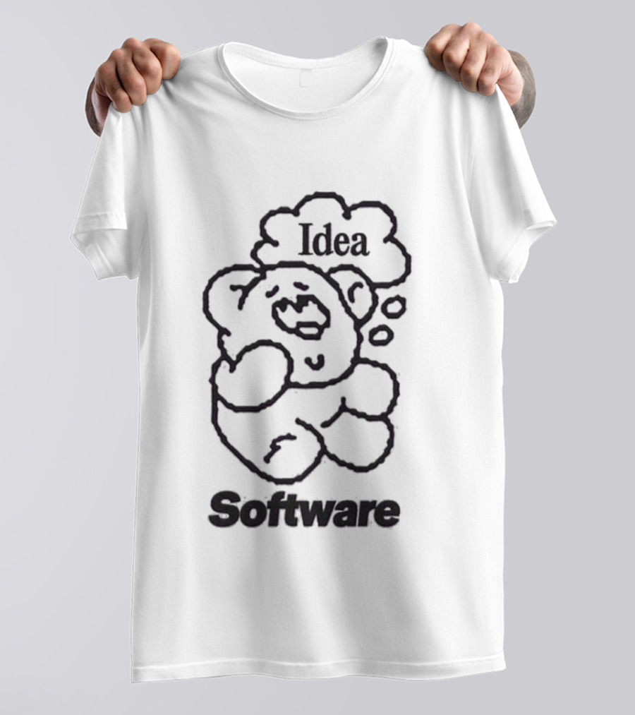 Figma Culture Fit Idea Software In Violet Bear T-Shirt