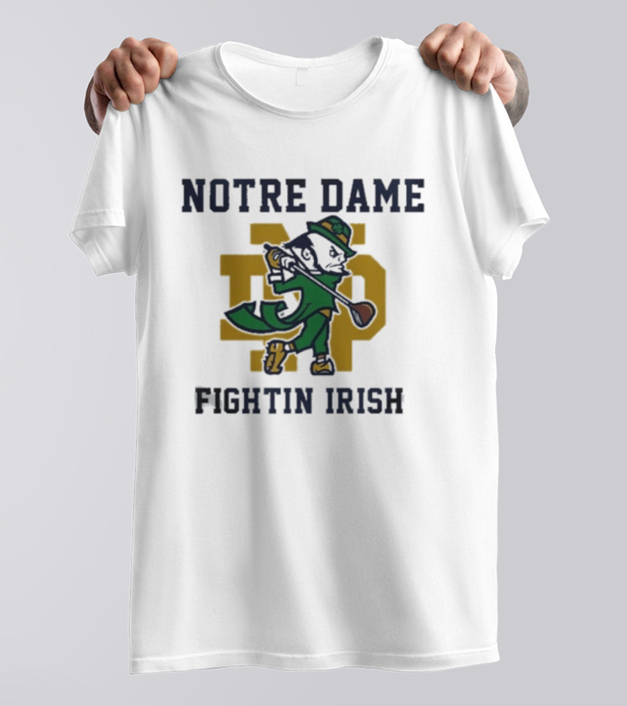 Notre Dame Fightin Irish Vintage Leprechaun ND T-Shirt