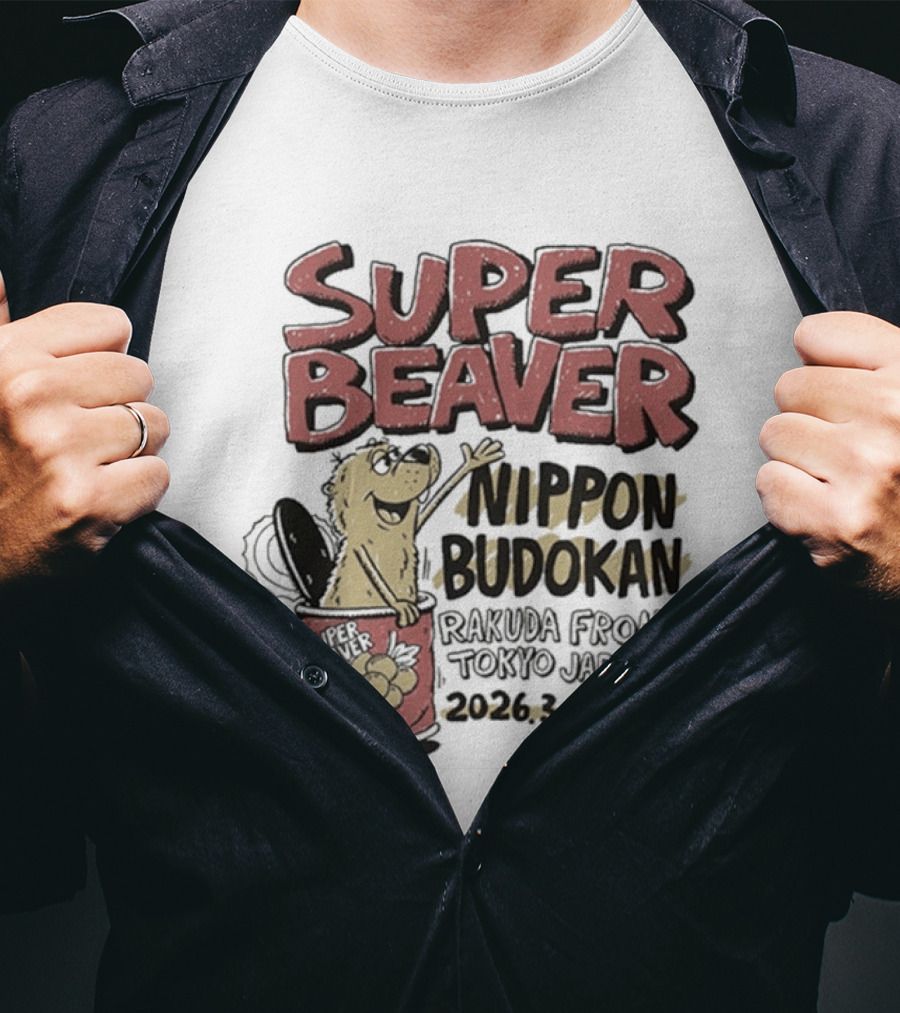 Super Beaver Nippon Budokan Rakuda From Tokyo Japan March 31 April 1 2023 T-Shirt