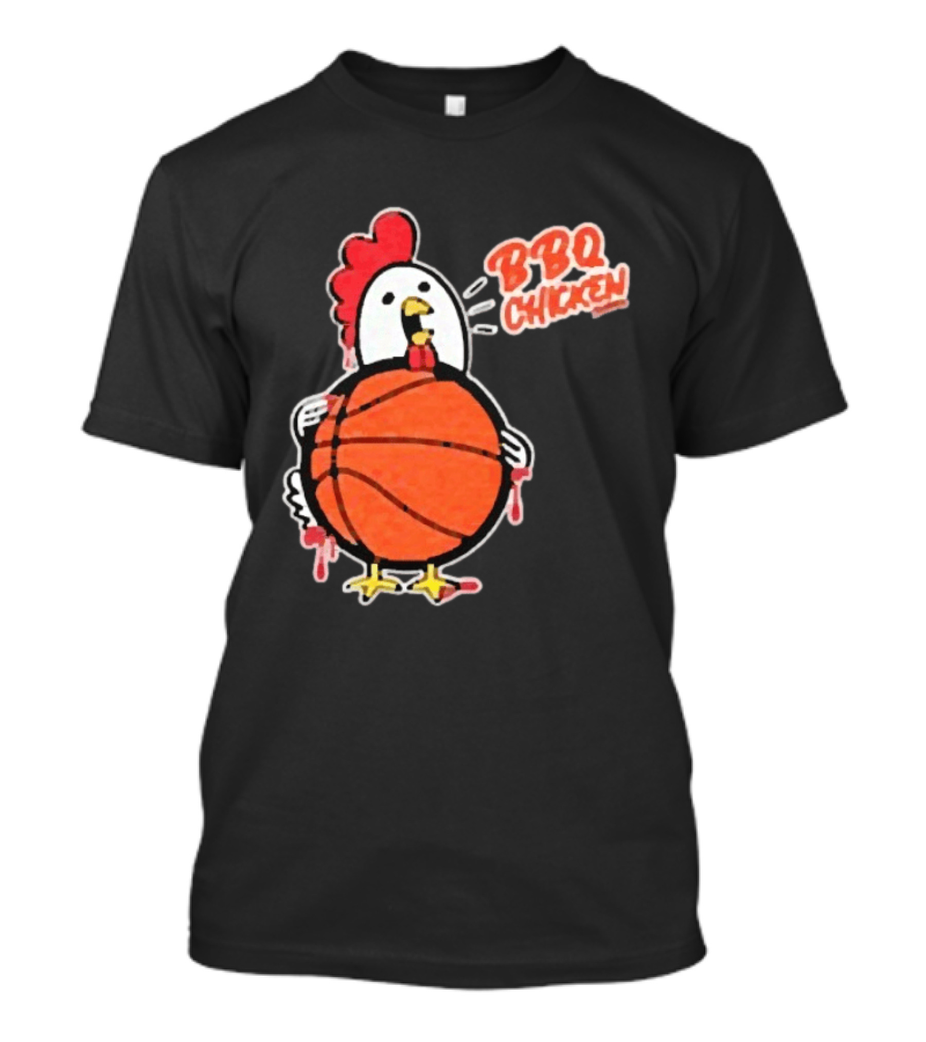 BBQ Chicken Ballers Basketball Most Popular For Sale T-Shirt