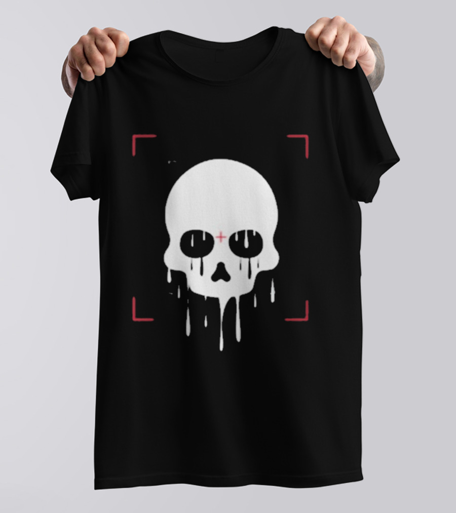Blast Cs Dripping Skull Target T-Shirt