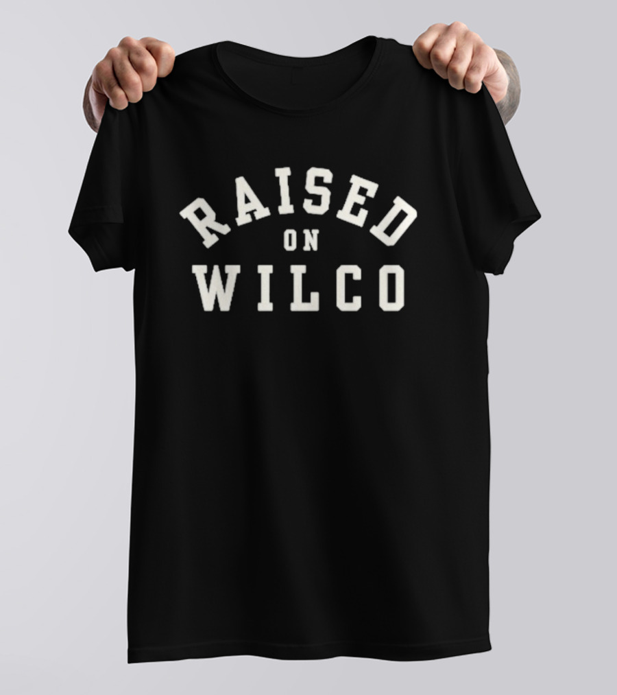 Raised On Wilco Vintage Inspired Fan T-Shirt