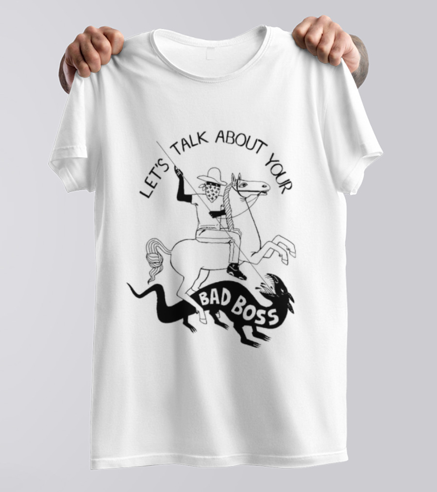 Let's Talk About Your Bad Boss Knight Rider T-Shirt