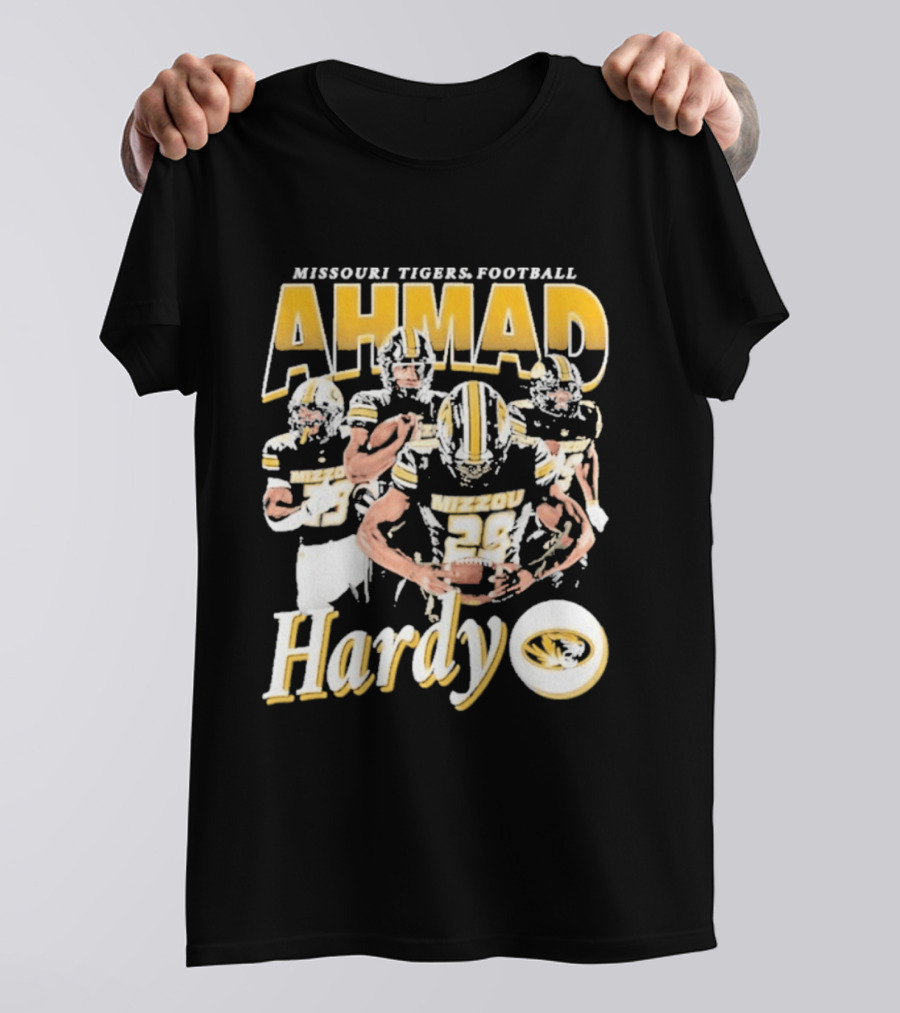 Missouri Tigers Football Ahmad Hardy 2026 T-Shirt