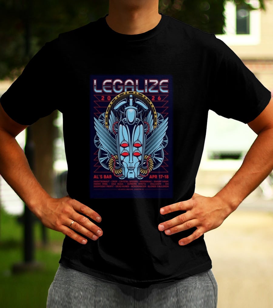 Legalize 4 17 4 18 2026 Lexington KY T-Shirt