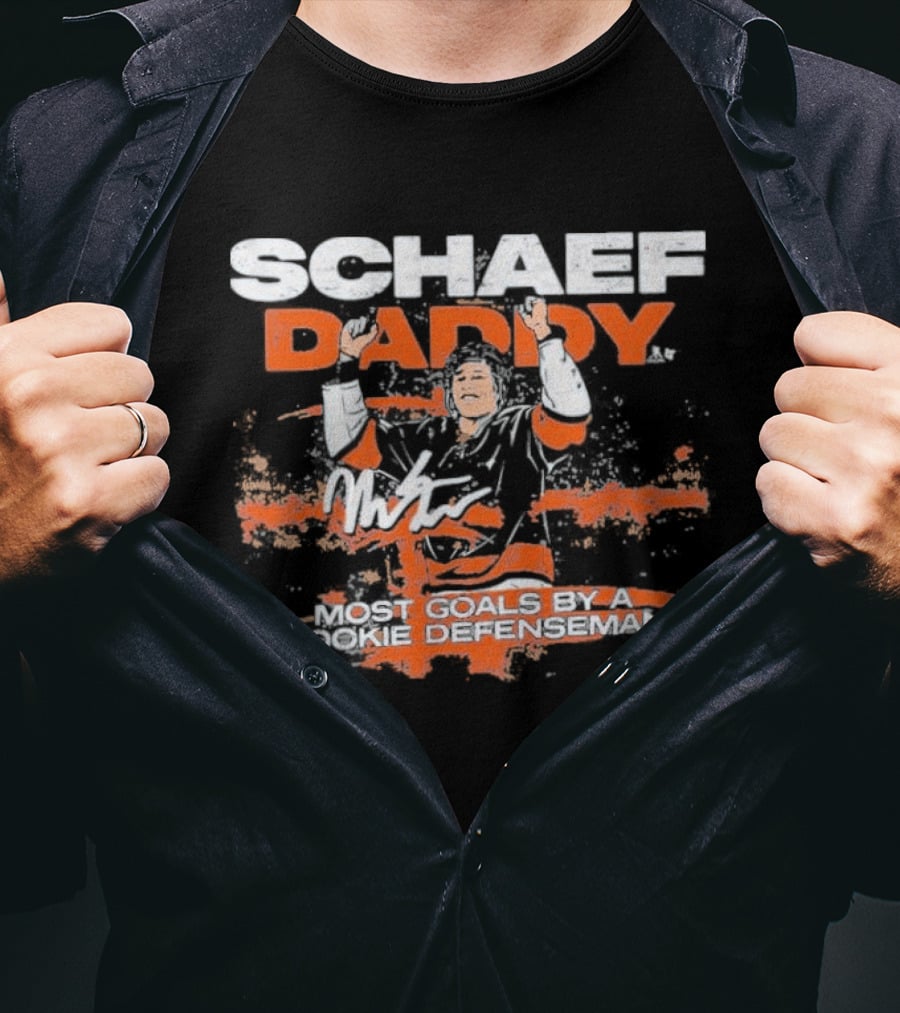 Schaef Daddy Goals By A Defenseman T-Shirt