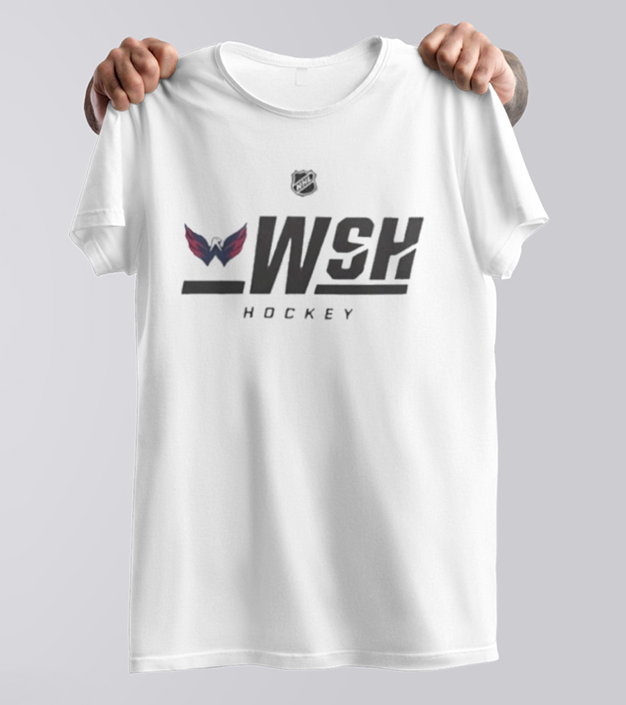WSH Capitals Hockey 2026 NHL Vintage Winged Puck T-Shirt