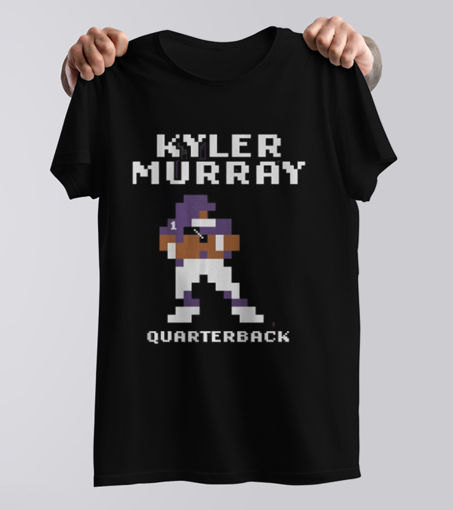 Kyler Murray Quarterback Pixel Art Minnesota Baller T-Shirt