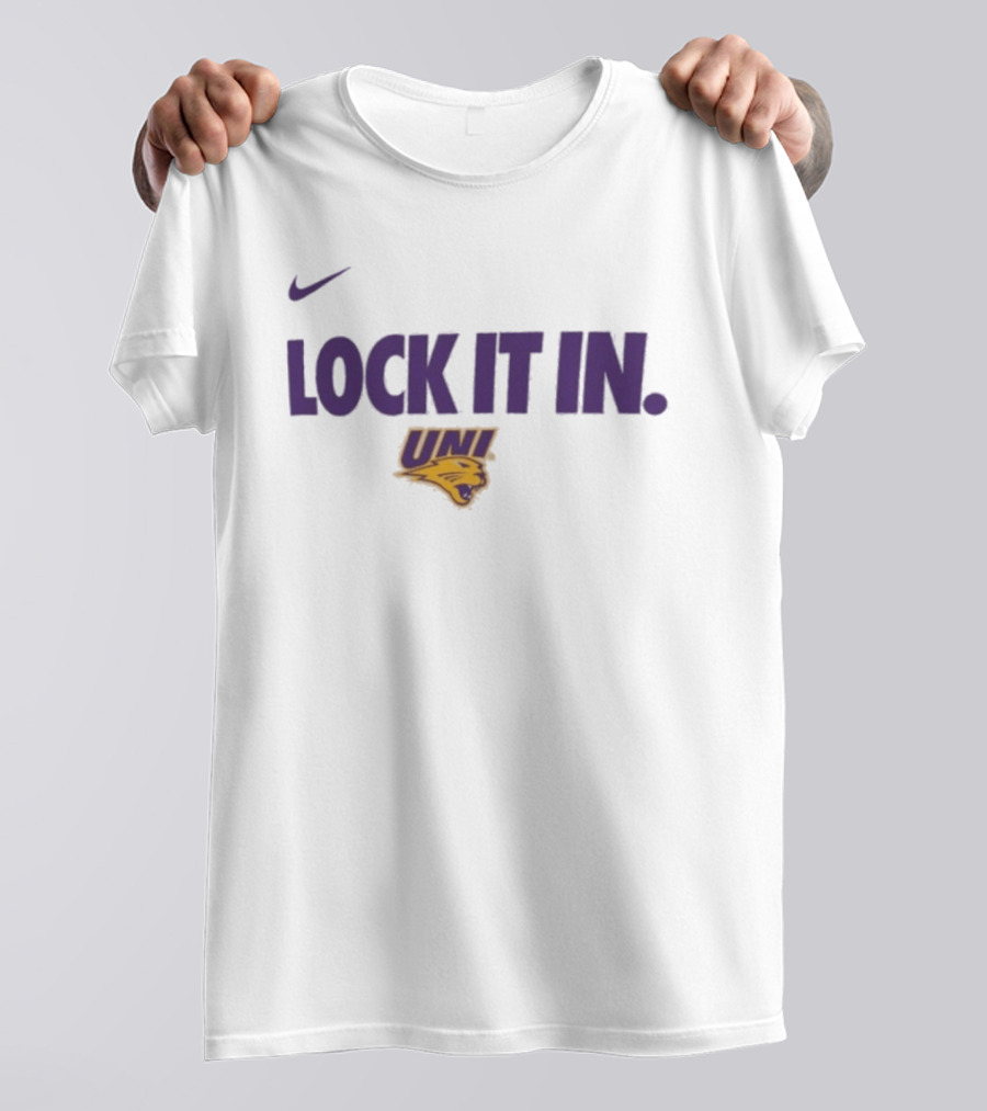 Nike Lock It In UNI Panthers 2026 NCAA March Madness T-Shirt