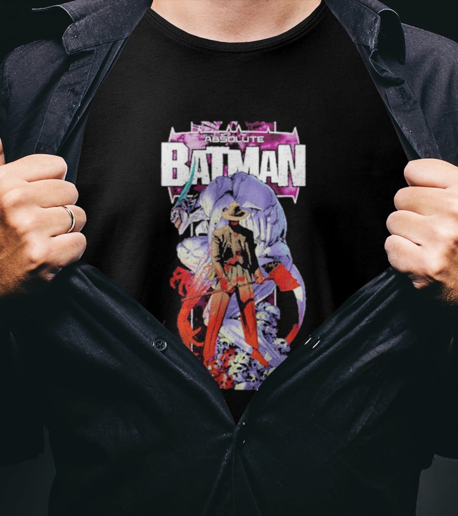 Absolute Batman Featuring Iconic Character And Enigmatic Figure Issue 19 Covers T-Shirt
