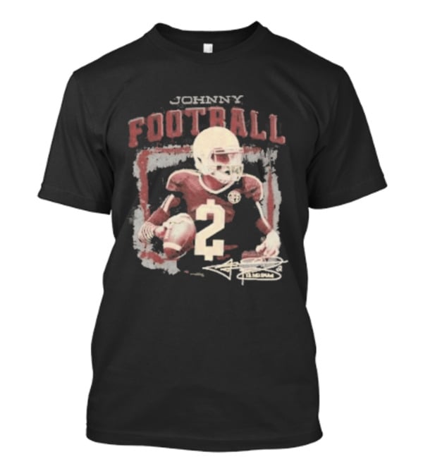 Johnny Manziel Number 2 Football Player Texas A&M Aggies T-Shirt
