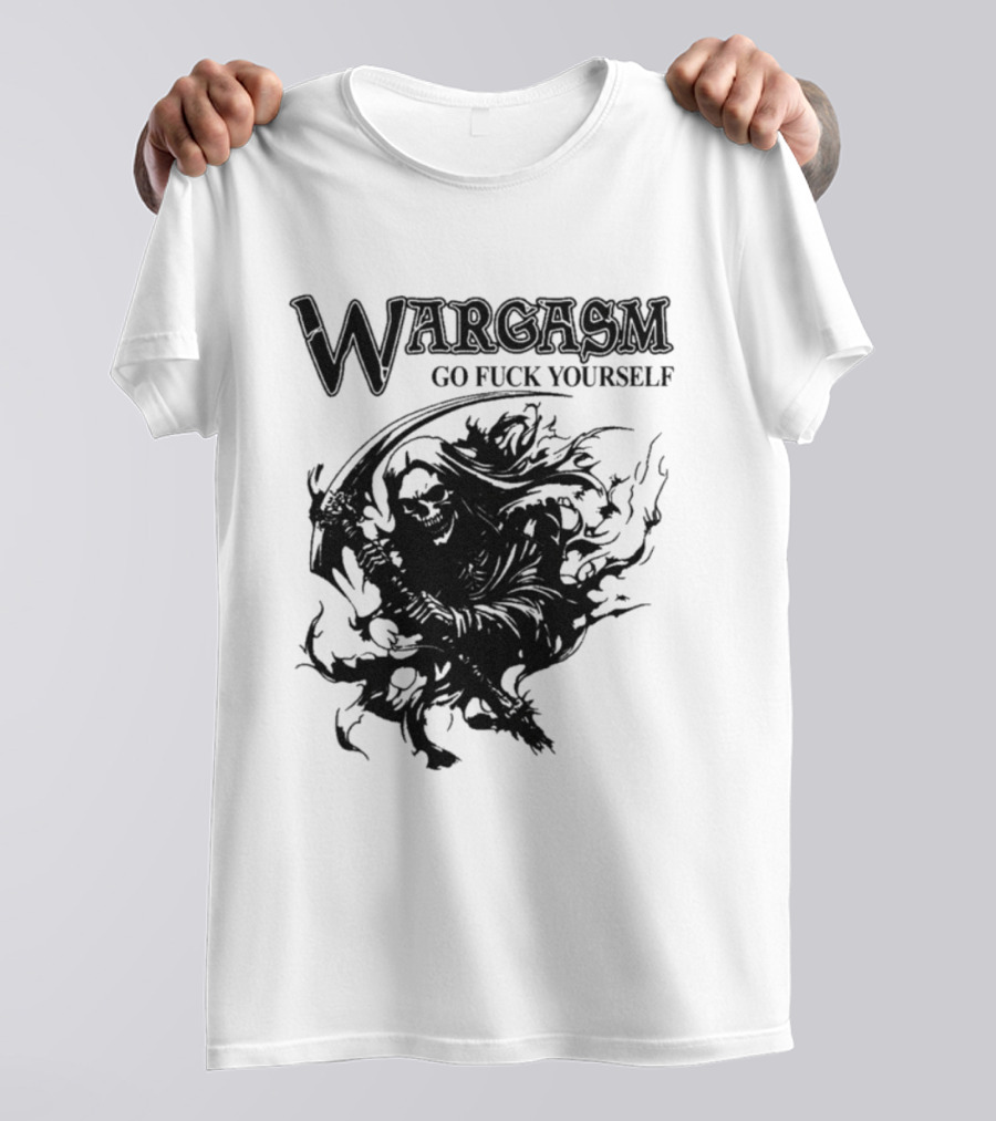 Wargasm Go Fuck Yourself Dark Fantasy Creature T-Shirt