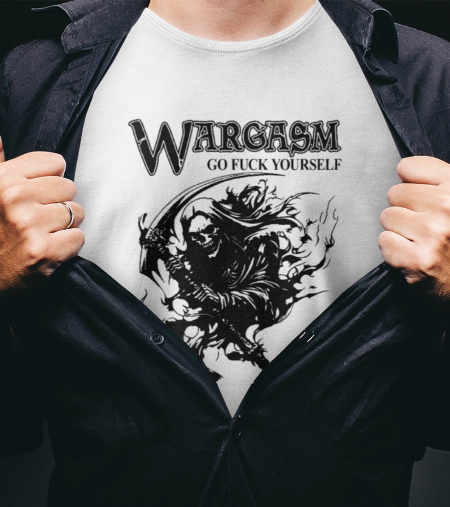 Wargasm Go Fuck Yourself Dark Fantasy Creature T-Shirt