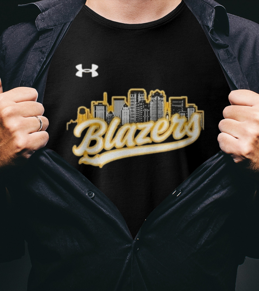 Blazers Birmingham City Connect UAB Baseball Under Armour T-Shirt