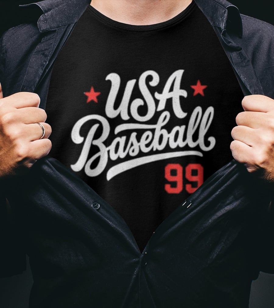 USA Baseball 99 Stars T-Shirt