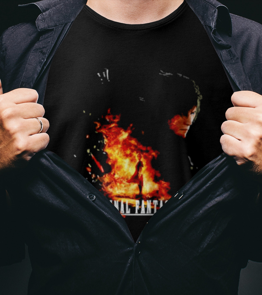 Ben Starr Final Fantasy XVI Fire Element T-Shirt