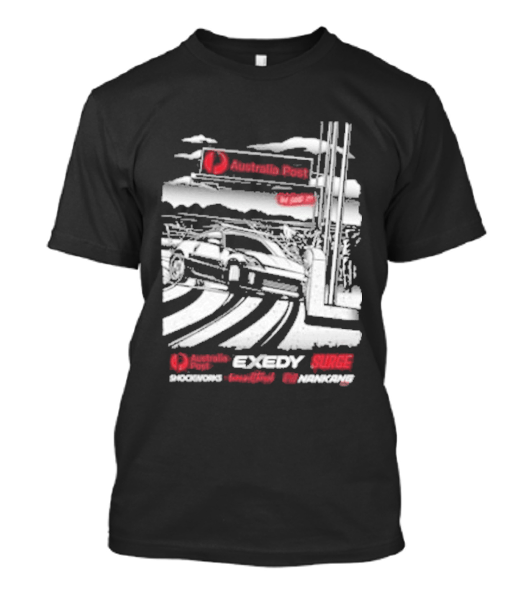 Benny Surge Australia Post Exedy Turbo 350Z Send It Racing Japan Drifting Velocity T-Shirt