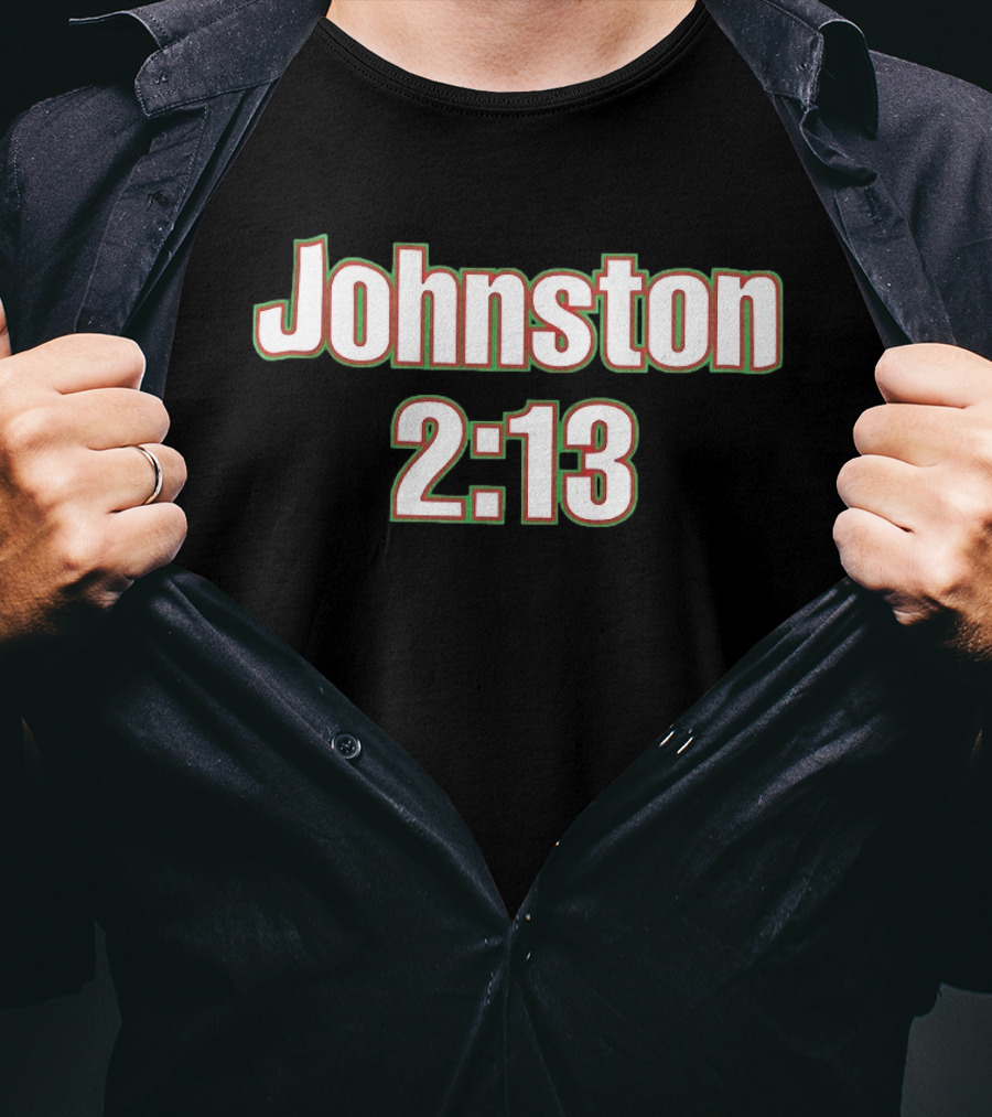 Johnston 2:13 Try Record Sports T-Shirt