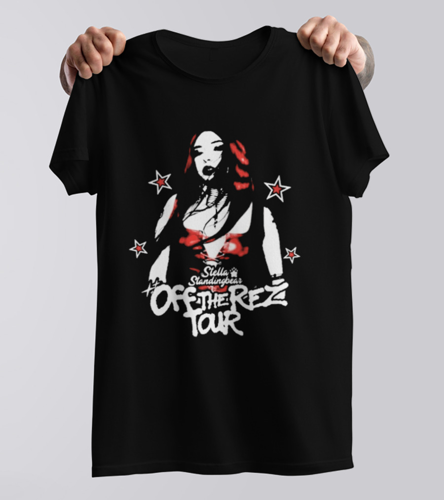 Stella Standingbear Off The Rez Tour 2026 Stars T-Shirt